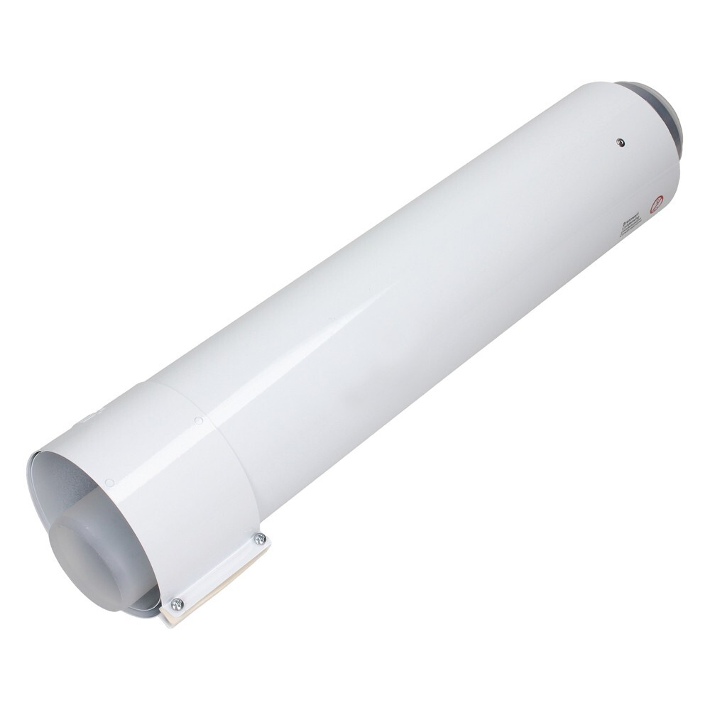BULEX Allonge Ø 80-125 Alu/PP pour chaudière condensation 1M