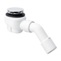 BONDE DOUCHE D.52 + GARNITURE CHROME