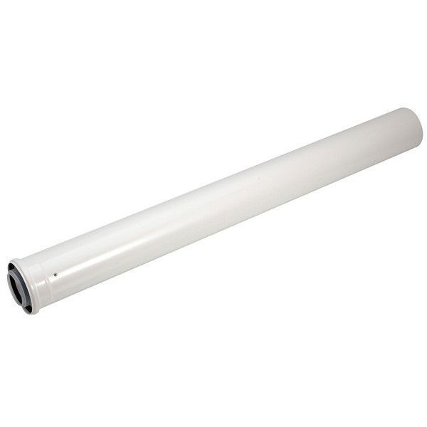 BULEX Allonge Ø 60-100 Alu/PP pour chaudière condensation 0.5M