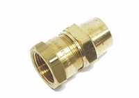 RACCORD BICONE GAZ DROIT 3/4F X 22