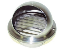 GRILLE DE VENTILATION INOX D 150