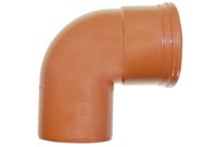 COUDE EGOUT 90° MF D.125 orange