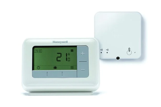 Thermostat Programmable Sans Fil T4RF Honeywell - Gestion Intelligente du Chauffage