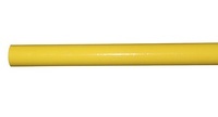 TUYAU PREPEINT JAUNE 4/4X4MM (6M) RAL 1018 ( prix au metre )