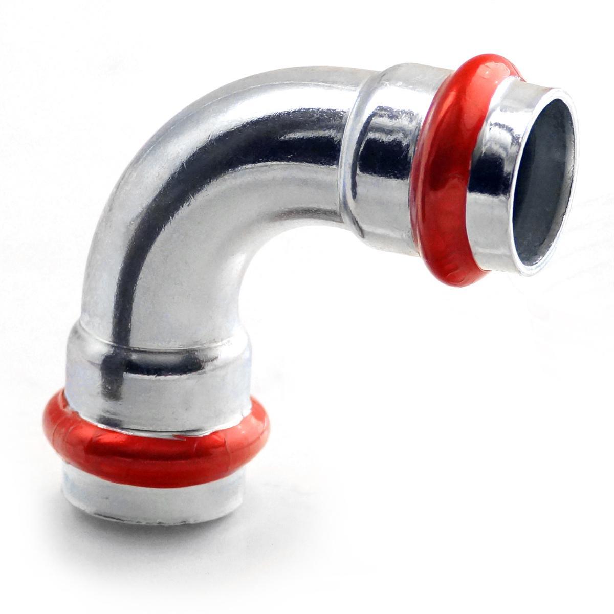ACIER-PRESS COURBE 90° D.22 FF