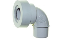 COUDE PVC 40 90° A JOINT A LEVRE
