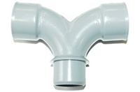 COUDE DOUBLE PARALLELE PVC 40 90° MF