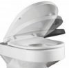 ALONI ELEGANCE DUROPLAST SIÈGE DE TOILETTE, QUICK RELEASE, CHARNIÈRES INOX, SOFT-CLOSE